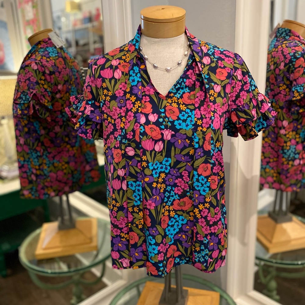 Floral blouse size S
